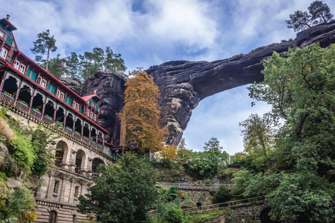 Hotel Kortus Jetřichovice Esterno foto